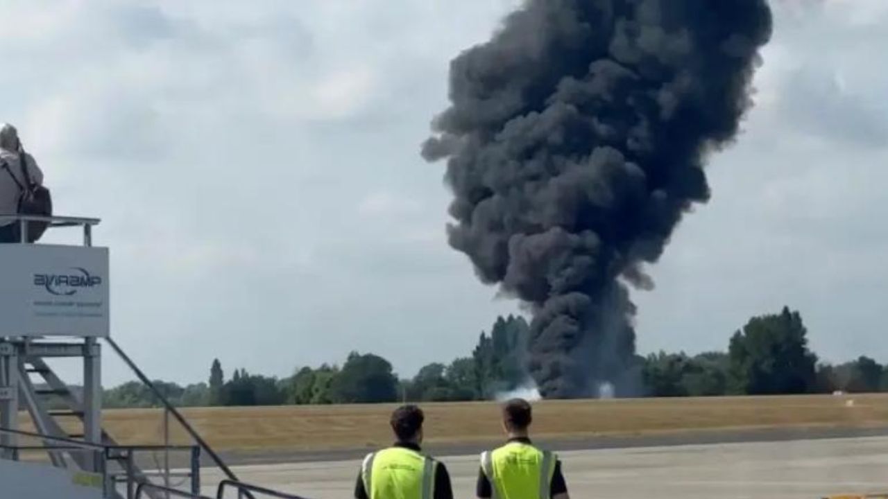 ব্রিটেনে উড়োজাহাজ বিধ্বস্ত